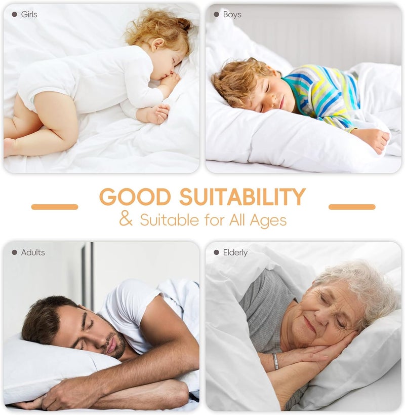 RLOVAL Bed Wetting Alarm,Bedwetting Alarm with High Sensitivity,Loud Sound and Strong Vibration,USB Charging Lasts A Long Time,Potty Training - Image 4